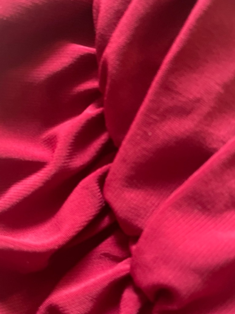 Windsor Burgundy Ruched Slip Mini Dress - Picture 3 of 4